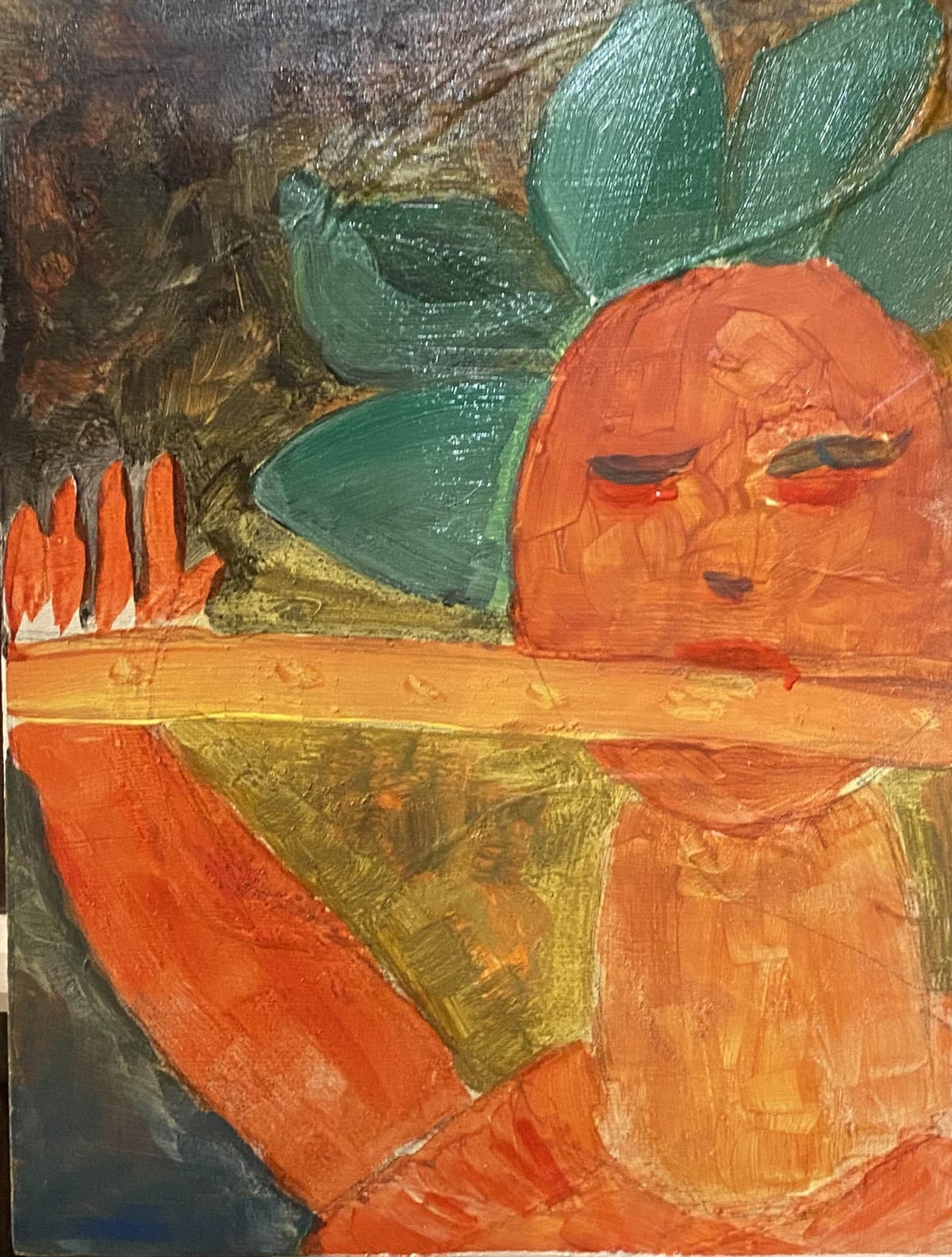 Une flûtiste qui respire avant de souffler