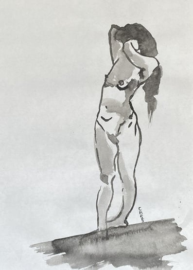 Le repos après le bain